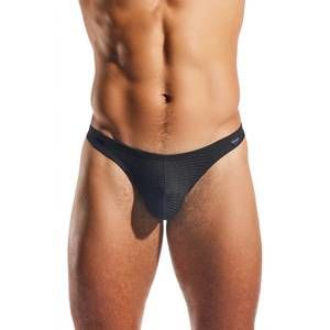 NEW COCKSOX semi-sheer thong in nero